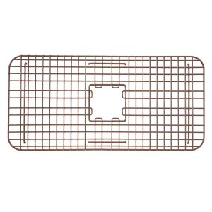 rustic bronze bottom grid for kitchen sink