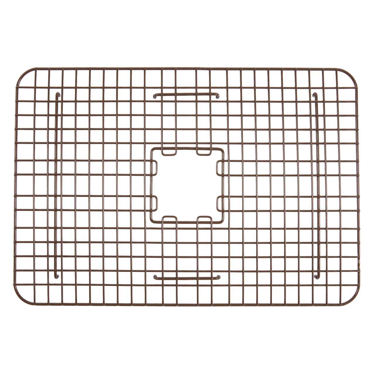 rustic bronze bottom grid for kitchen sink