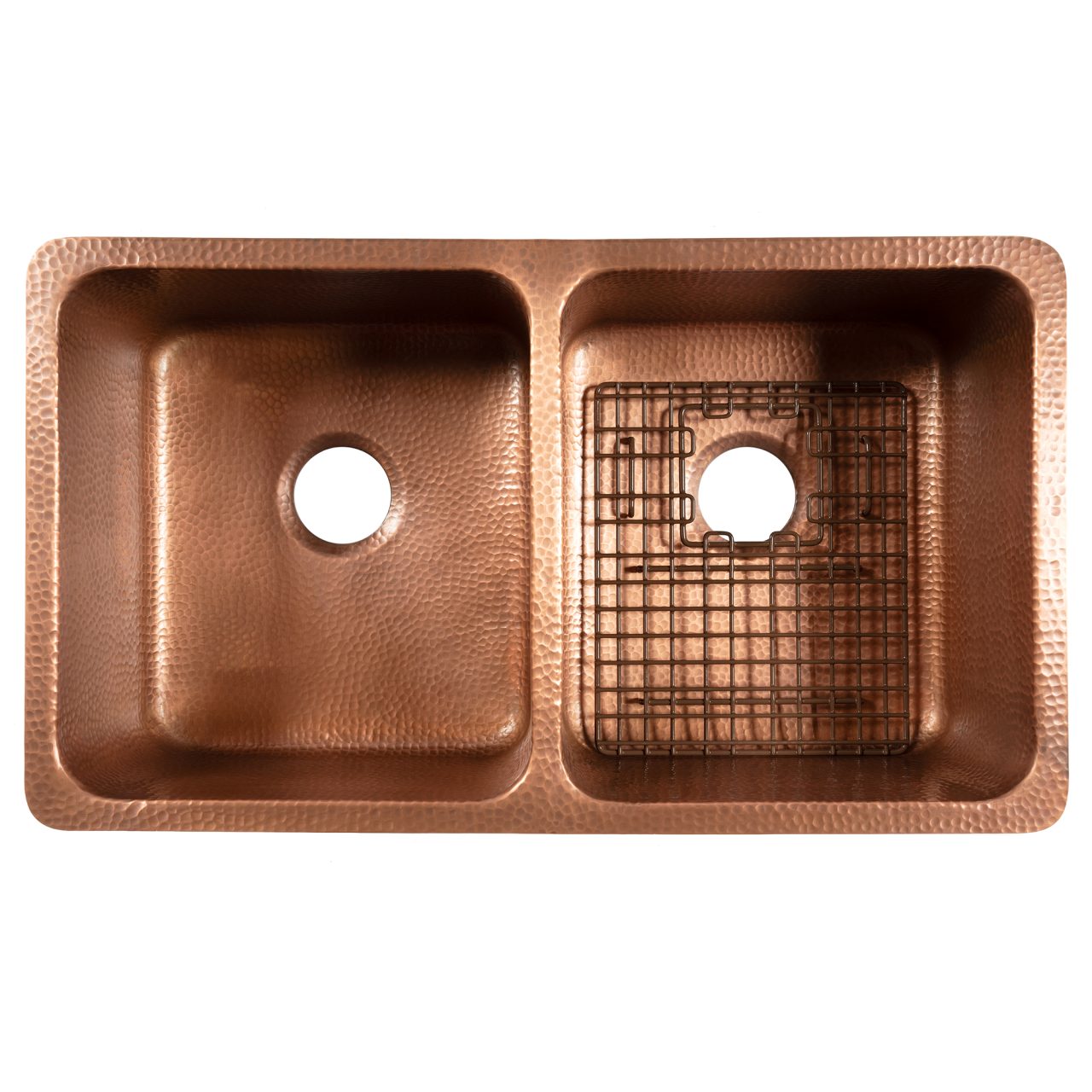rustic bronze bottom grid for kitchen sink